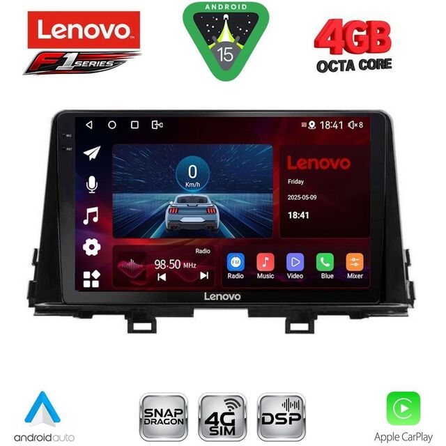 LENOVO SSQ 9310_CPA (9inc) MULTIMEDIA TABLET for KIA PICANTO mod. 2021-2026