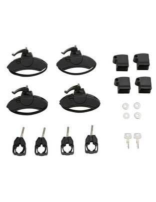 ΒΑΣΗ ΣΚΙ ΟΡΟΦΗΣ FATCAT 4 EVO BLACK 4 ΖΕΥΓΑΡΙΑ ΣΚΙ / 2 SNOWBOARD YAKIMA ΜΑΥΡΗ 57cm ΥΑΚΙΜΑ