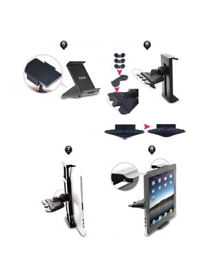 ΒΑΣΗ ΣΤΗΡΙΞΗΣ XENOMIX CDX TABLET/ΚΙΝΗΤΟΥ/GPS/POS/NAVI (12-19,5 cm) ΓΙΑ ΤΗΝ ΥΠΟΔΟΧΗ/ΕΓΚΟΠΗ CD (ΜΑΥΡΟ)