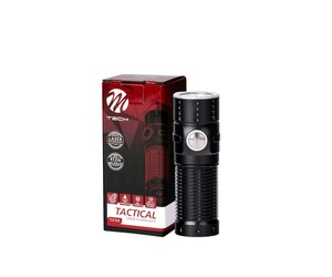 ΦΑΚΟΣ ΧΕΙΡΟΣ 1x10W 490lm IP65 71mm Φ23mm 1100mAh Li-ion TACTICAL LASER FLASHLIGHT M-TECH - 1 Τεμ.