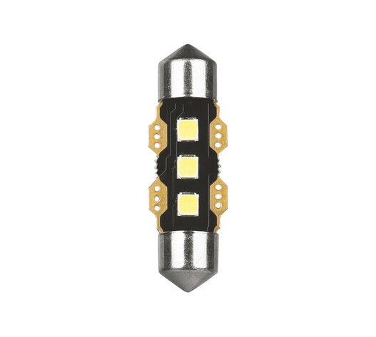 ΛΑΜΠΑΚΙΑ ΠΛΑΦΟΝΙΕΡΑΣ 12V 11x36mm 130/110lm 6.500K ΔΙΠΛΗΣ ΠΟΛΙΚΟΤΗΤΑΣ LED ULTRA-LUMEN SERIES 1ΤΕΜ.