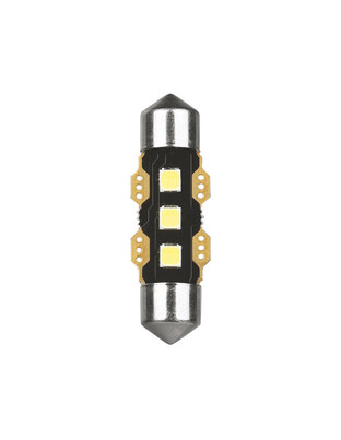 ΛΑΜΠΑΚΙΑ ΠΛΑΦΟΝΙΕΡΑΣ 12V 11x36mm 130/110lm 6.500K ΔΙΠΛΗΣ ΠΟΛΙΚΟΤΗΤΑΣ LED ULTRA-LUMEN SERIES 1ΤΕΜ.