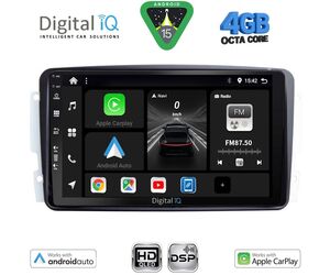 DIGITAL IQ BXF 16401_CPAA (9inc) MULTIMEDIA TABLET for MERCEDES CLK (W209) mod. 2000-2004