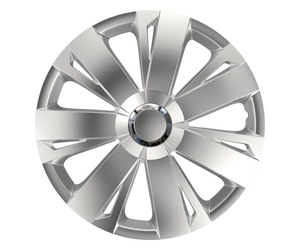 Amio - Τάσι τροχού (Hubcap) RC Energy 14'' σε Ασημί χρώμα με διάμετρο σήματος 5.5cm - 1 Τεμ. (11634/AM)