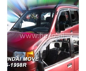 ΑΝΕΜΟΘΡΑΥΣΤΕΣ ΓΙΑ DAIHATSU MOVE 5D 1995-1998 ΖΕΥΓΑΡΙ ΑΠΟ ΕΥΚΑΜΠΤΟ ΦΙΜΕ ΠΛΑΣΤΙΚΟ HEKO - 2 ΤΕΜ.