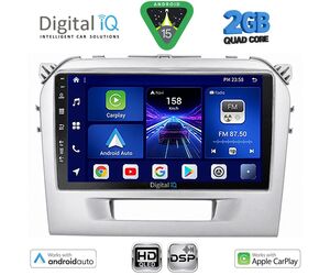 DIGITAL IQ BXC 3697SL_CPAA (9inc) MULTIMEDIA TABLET for SUZUKI VITARA mod. 2016-2025 (SILVER)