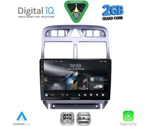 DIGITAL IQ RSD 1512_CPA (9inc) MULTIMEDIA TABLET for PEUGEOT 307 mod. 2001-2008