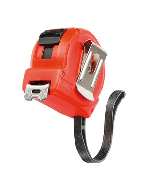 ΜΕΤΡΟΤΑΙΝΙΑ ΑΥΤΟΜΑΤΗ COMPACT 3m x16mm ΚΟΚΚΙΝΗ ΜΕ ΚΛΙΠ ΖΩΝΗΣ LAMPA - 1 ΤΕΜ.