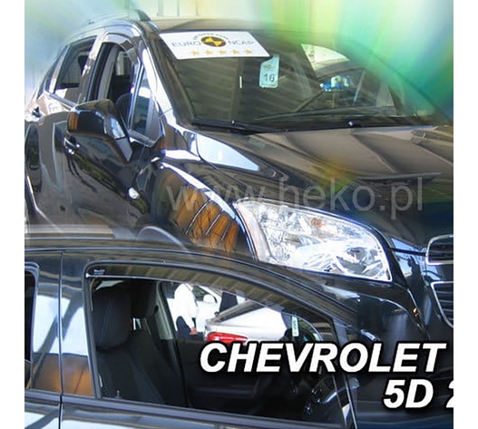 ΑΝΕΜΟΘΡΑΥΣΤΕΣ ΓΙΑ CHEVROLET TRAX 5D 2013-2015 ΖΕΥΓΑΡΙ ΑΠΟ ΕΥΚΑΜΠΤΟ ΦΙΜΕ ΠΛΑΣΤΙΚΟ HEKO - 2 ΤΕΜ.
