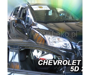 ΑΝΕΜΟΘΡΑΥΣΤΕΣ ΓΙΑ CHEVROLET TRAX 5D 2013-2015 ΖΕΥΓΑΡΙ ΑΠΟ ΕΥΚΑΜΠΤΟ ΦΙΜΕ ΠΛΑΣΤΙΚΟ HEKO - 2 ΤΕΜ.
