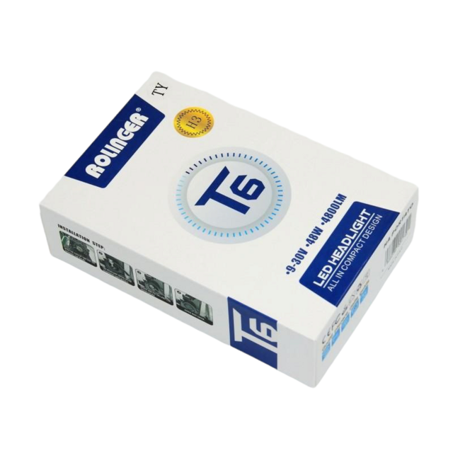 ΣΕΤ ΛΑΜΠΕΣ LED AYTOKINHTOY T6/Η3 ROLINGER T6-Η3