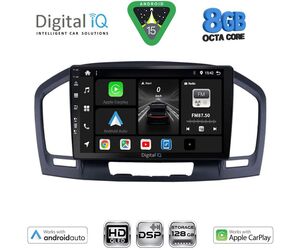 DIGITAL IQ BXF 18491BL_CPAA (9inc) MULTIMEDIA TABLET for OPEL INSIGNIA mod. 2008-2013 (BLACK)