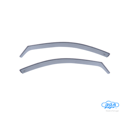 DGA - Ανεμοθραύστες Εμπρός Τύπου Φιμέ για Audi A6 / Allroad / Avant / Quattro 1997-2005 υλικό Πλαστικό - 2 τεμ. (ANEM.DGA02008)