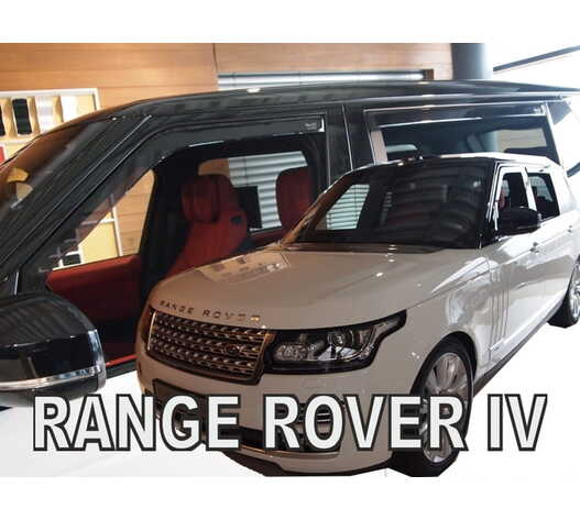 Heko - Ανεμοθραύστες Παραθύρων Για Land Rover Range Rover (L405) 2012 > 2021 5πορτο υλικό Acrylic Χρώμα Φιμέ - 4 τεμ. (ΑΝΕΜ.SET27249)