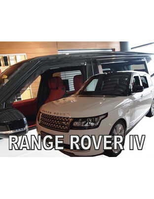 Heko - Ανεμοθραύστες Παραθύρων Για Land Rover Range Rover (L405) 2012 > 2021 5πορτο υλικό Acrylic Χρώμα Φιμέ - 4 τεμ. (ΑΝΕΜ.SET27249)