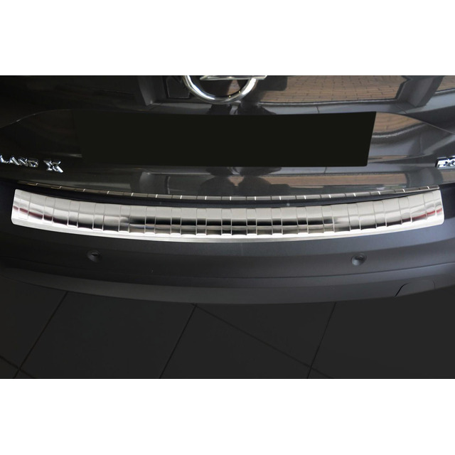 TRIM  ΠΟΡΤ ΜΠΑΓΚΑΖ ΧΡΩΜΙΟ S-DIZAYN -1 TEM. ΓΙΑ OPEL GRANDLAND X 2017+