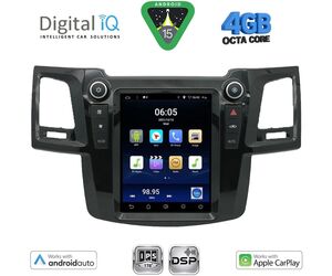 DIGITAL IQ BXF 6965_CPAA TESLA STYLE for TOYOTA HILUX mod. 2005-2015