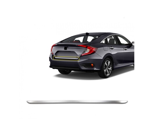 TRIM  ΠΟΡΤ ΠΑΓΚΑΖ S-DIZAYN ΓΙΑ HONDA CIVIC SD 2016+- 1 TEM.
