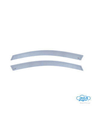 ΖΕΥΓΑΡΙ ΜΠΡΟΣΤΙΝΟΙ ΑΝΕΜΟΘΡΑΥΣΤΕΣ ΓΙΑ TOYOTA AURIS 5D 2006-2012 ΕΞΩΤΕΡΙΚΟΙ ΑΥΤΟΚΟΛΛΗΤΟΙ ΑΠΟ ΕΥΚΑΜΠΤΟ ΧΥΤΟ ΑΚΡΥΛΙΚΟ ΓΥΑΛΙ  (CAST ACRYLIC GLASS) DGA - 2 ΤΕΜ.