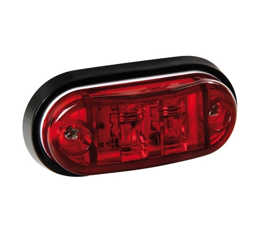 ΦΩΣ ΦΟΡΤΗΓΟΥ 2LED ΚΟΚΚΙΝΟ 24V 72mm