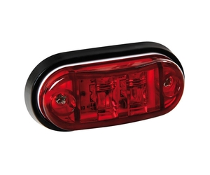 ΦΩΣ ΦΟΡΤΗΓΟΥ 2LED ΚΟΚΚΙΝΟ 24V 72mm
