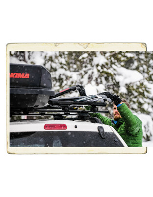 ΒΑΣΗ ΣΚΙ ΟΡΟΦΗΣ FATCAT 4 EVO BLACK 4 ΖΕΥΓΑΡΙΑ ΣΚΙ / 2 SNOWBOARD YAKIMA ΜΑΥΡΗ 57cm ΥΑΚΙΜΑ