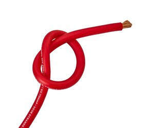 PC10CCAR Pure 10.2mm²   30% OFC 70% Alu Power Wire Auto-Connect, red