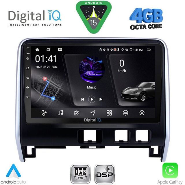 DIGITAL IQ RSG 6471_CPA (10inc) MULTIMEDIA TABLET for NISSAN SERENA mod. 2016-2022