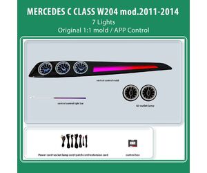 DIQ AMBIENT MERCEDES C BC17D3 (Digital iQ Ambient Light for Mercedes C (W204) mod. 2011-2014 with 7 Lights)
