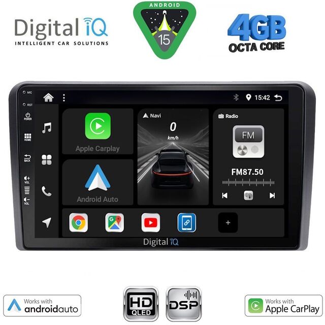 DIGITAL IQ BXF 16139A_CPAA (9inc) MULTIMEDIA TABLET for FIAT PANDA mod. 2003-2012