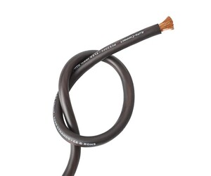 PC10CCAB Pure 30% OFC 70% Alu 10.2mm² Power Wire Auto-Connect, black