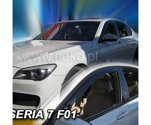 ΑΝΕΜΟΘΡΑΥΣΤΕΣ ΓΙΑ BMW ΣΕΙΡΑ 7 F01 / F02 4D/5D 2008-2015 ΖΕΥΓΑΡΙ ΑΠΟ ΕΥΚΑΜΠΤΟ ΦΙΜΕ ΠΛΑΣΤΙΚΟ HEKO - 2 ΤΕΜ.