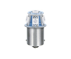 R5W BA15s 24/28V 6SMDX1CHIP LED 40lm ΜΠΛΕ ΚΟΥΤΙ LAMPA - 20 ΤΕΜ.