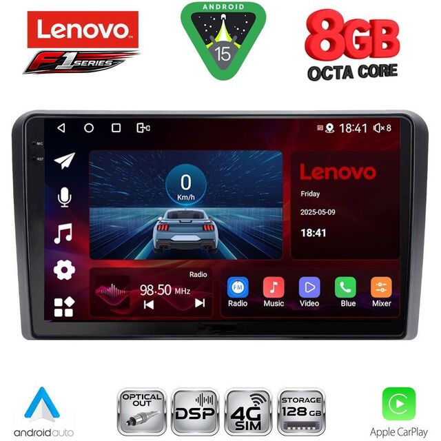 LENOVO SSR 10178H_CPA (10inc) MULTIMEDIA TABLET for FORD TRANSIT CUSTOM | TOURNEO CUSTOM mod. 2019-2025 High Version