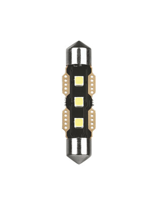 ΛΑΜΠΑΚΙΑ ΠΛΑΦΟΝΙΕΡΑΣ 12V 11x41mm 150/130lm 6.500K ΔΙΠΛΗΣ ΠΟΛΙΚΟΤΗΤΑΣ LED ULTRA-LUMEN SERIES 1ΤΕΜ.