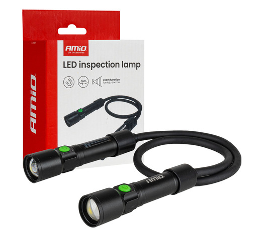 Amio - Φακοί Εργασίας Χειρός τύπου 2xP50 LED χωρητικότητα μπαταρίας 500mAh - 2 τεμ. (04671/AM)