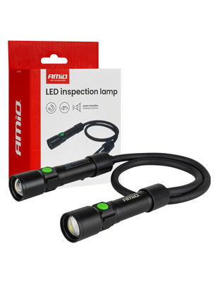 Amio - Φακοί Εργασίας Χειρός τύπου 2xP50 LED χωρητικότητα μπαταρίας 500mAh - 2 τεμ. (04671/AM)