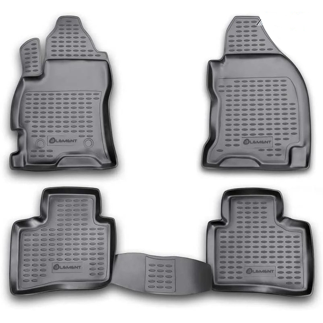 ΠΑΤΑΚΙΑ ΣΕ ΣΚΑΦΗ TPE ΛΑΣΤΙΧΟ ΓΙΑ FORD MONDEO 11/2000-04/2007  ΣΕ ΜΑΥΡΟ ΧΡΩΜΑ NOVLINE - 4 ΤΕΜ.