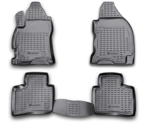 ΠΑΤΑΚΙΑ ΣΕ ΣΚΑΦΗ TPE ΛΑΣΤΙΧΟ ΓΙΑ FORD MONDEO 11/2000-04/2007  ΣΕ ΜΑΥΡΟ ΧΡΩΜΑ NOVLINE - 4 ΤΕΜ.