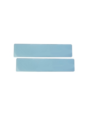 ΠΡΟΣΤΑΤΕΥΤΙΚΟ ΤΖΑΜΙ ΠΙΝΑΚΙΔΑΣ LIGHT BLUE ΝΕΟΥ ΤΥΠΟΥ 52,7 X 12 cm  (ΠΛΑΣΤΙΚΟ/ΜΠΛΕ) - 2 ΤΕΜ.