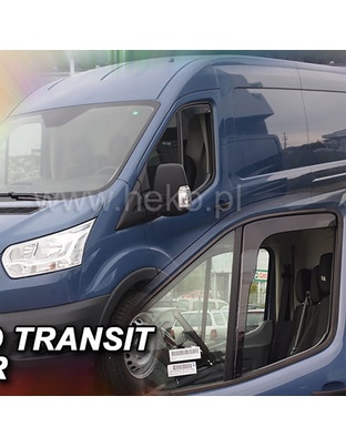 ΑΝΕΜΟΘΡΑΥΣΤΕΣ ΓΙΑ FORD TRANSIT 8 2013+ ΖΕΥΓΑΡΙ ΑΠΟ ΕΥΚΑΜΠΤΟ ΦΙΜΕ ΠΛΑΣΤΙΚΟ HEKO - 2 ΤΕΜ.