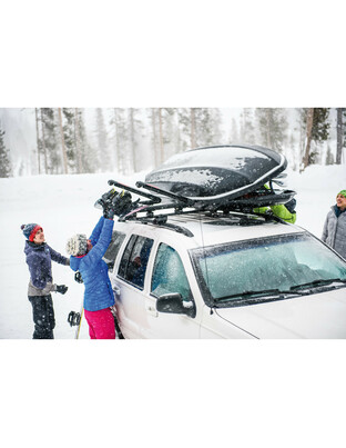 ΒΑΣΗ ΣΚΙ ΟΡΟΦΗΣ FATCAT 4 EVO BLACK 4 ΖΕΥΓΑΡΙΑ ΣΚΙ / 2 SNOWBOARD YAKIMA ΜΑΥΡΗ 57cm ΥΑΚΙΜΑ