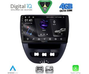 DIGITAL IQ RSG 6707_CPA (10inc) MULTIMEDIA TABLET for CITROEN C1-PEUGEOT 107-TOYOTA AYGO mod. 2005-2014