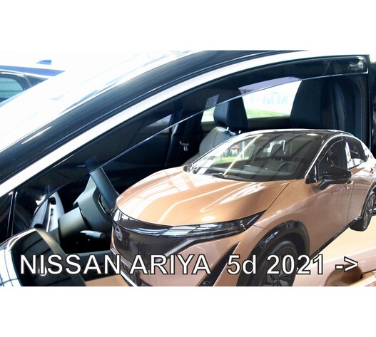 ΑΝΕΜΟΘΡΑΥΣΤΕΣ ΓΙΑ NISSAN ARIYA 5D 2022+? ΣΕΤ ΑΥΤΟΚΙΝΗΤΟΥ ΑΠΟ ΕΥΚΑΜΠΤΟ ΦΙΜΕ ΠΛΑΣΤΙΚΟ HEKO - 4 ΤΕΜ.