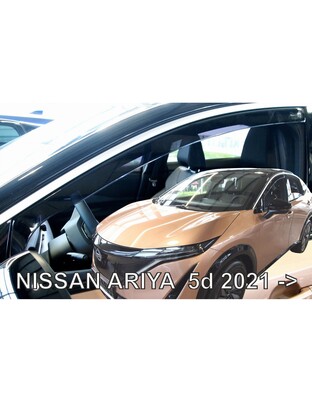 ΑΝΕΜΟΘΡΑΥΣΤΕΣ ΓΙΑ NISSAN ARIYA 5D 2022+? ΣΕΤ ΑΥΤΟΚΙΝΗΤΟΥ ΑΠΟ ΕΥΚΑΜΠΤΟ ΦΙΜΕ ΠΛΑΣΤΙΚΟ HEKO - 4 ΤΕΜ.