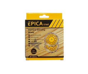 ΔΙΑΜΑΝΤΟΔΙΣΚΟΣ ΛΕΙΑΝΣΗΣ 4.5''/115mm EPICA STAR EP-10372