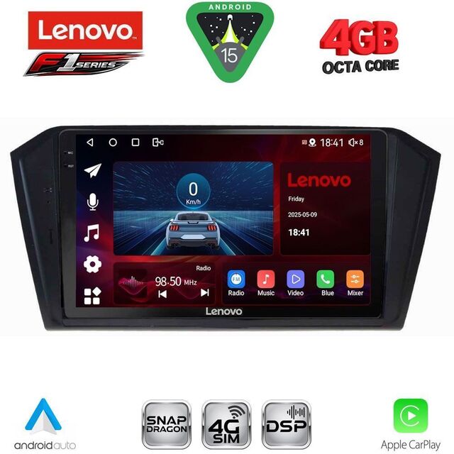 LENOVO SSQ 9750_CPA (10inc) MULTIMEDIA TABLET for VW PASSAT mod. 2016-2023