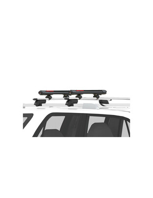ΒΑΣΗ ΣΚΙ ΟΡΟΦΗΣ FATCAT 4 EVO BLACK 4 ΖΕΥΓΑΡΙΑ ΣΚΙ / 2 SNOWBOARD YAKIMA ΜΑΥΡΗ 57cm ΥΑΚΙΜΑ