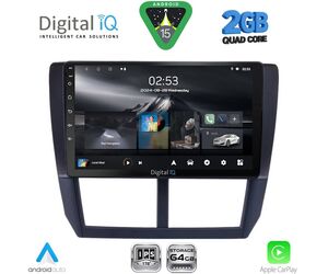 DIGITAL IQ RSD 1662_CPA (9inc) MULTIMEDIA TABLET for SUBARU FORESTER - IMPREZA - XV mod. 2008-2013