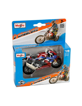 Lampa - Μινιατούρες BMW / Honda / Kawasaki / Yamaha moto 1:18 Maisto - 12 τεμ. (L.BU31300)